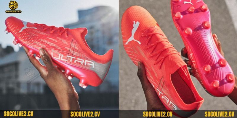 Puma Ultra là dòng giày nhẹ nhất trong danh sách, thích hợp với những cầu thủ có khả năng bứt tốc tuyệt vời